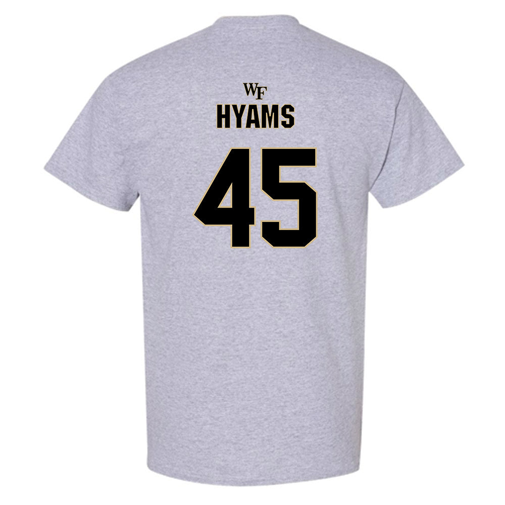 Wake Forest - NCAA Football : Ethan Hyams - Fashion Shersey T-Shirt-1
