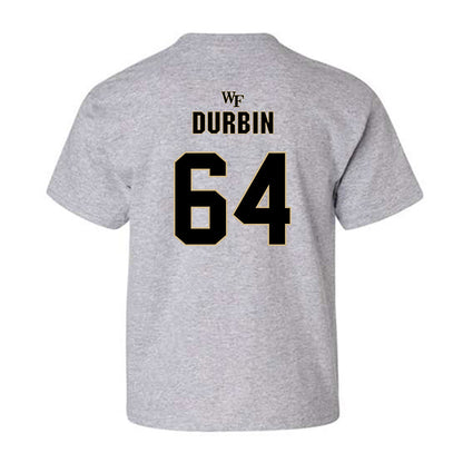 Wake Forest - NCAA Football : Dylan Durbin - Fashion Shersey Youth T-Shirt-1