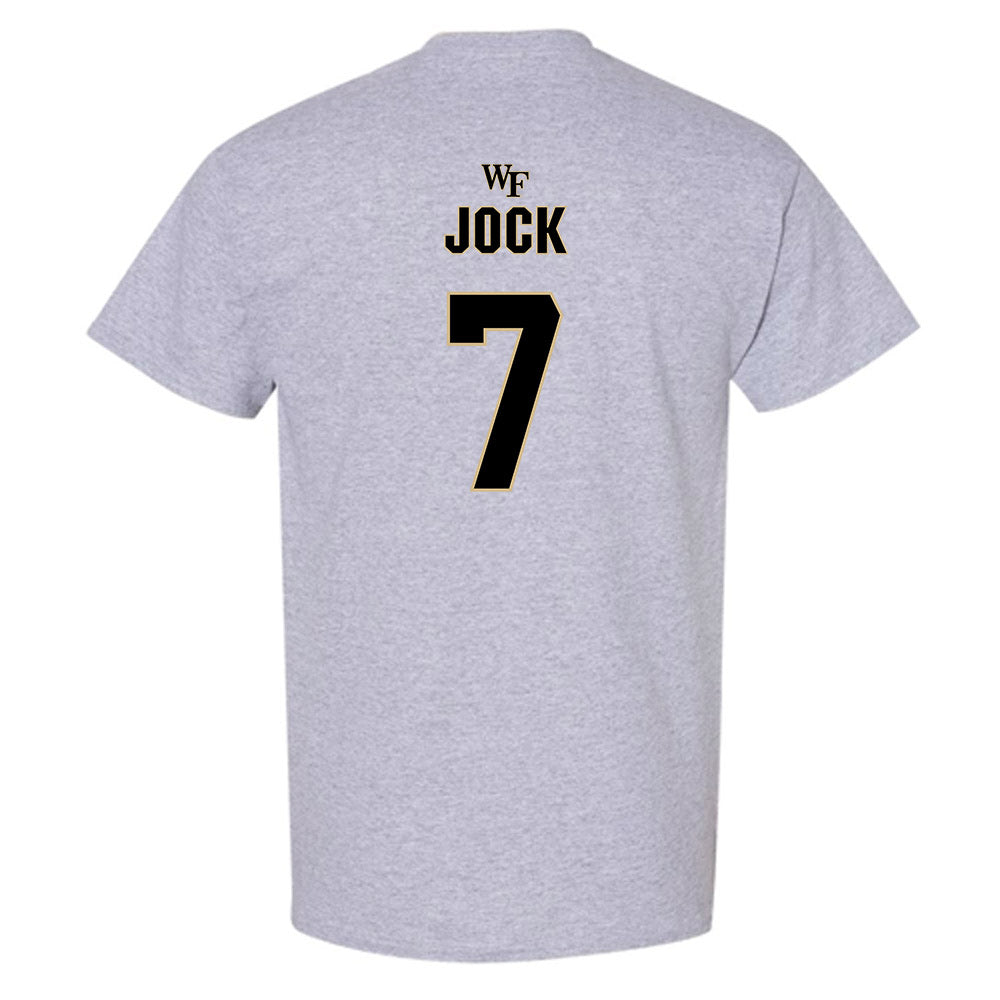 Wake Forest - NCAA Football : Buom Jock - Fashion Shersey T-Shirt-1
