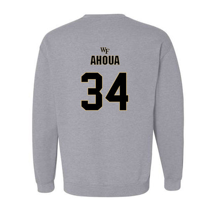 Wake Forest - NCAA Football : Micheal Ahoua - Fashion Shersey Crewneck Sweatshirt-1