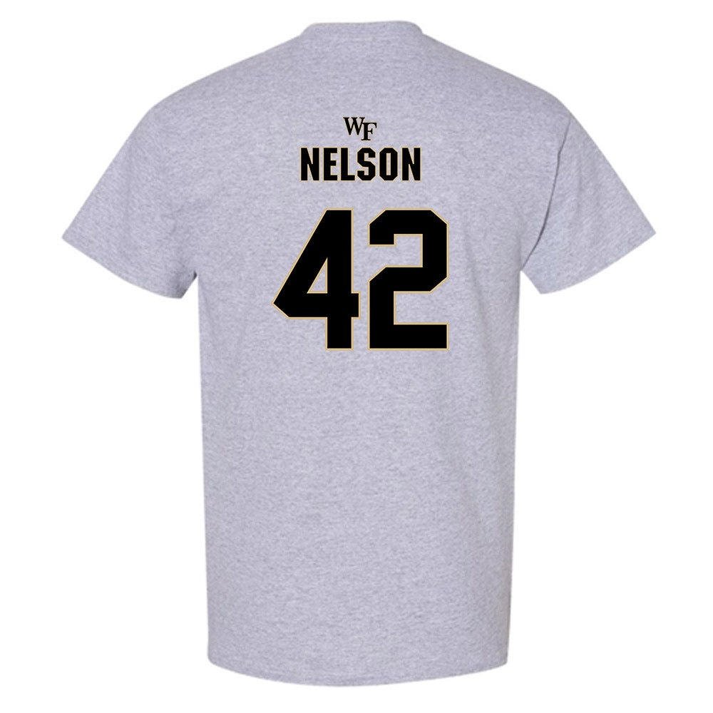Wake Forest - NCAA Football : Isaac Nelson - Fashion Shersey T-Shirt-1