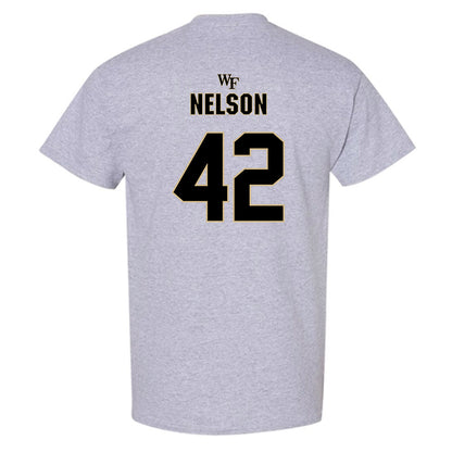 Wake Forest - NCAA Football : Isaac Nelson - Fashion Shersey T-Shirt-1