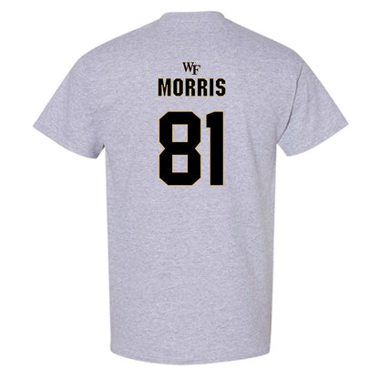 Wake Forest - NCAA Football : Landon Morris - Fashion Shersey T-Shirt-1