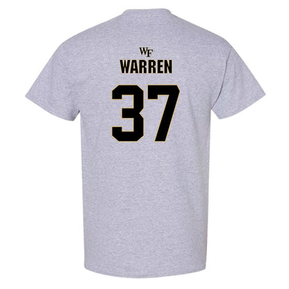 Wake Forest - NCAA Football : Larry Warren - Fashion Shersey T-Shirt-1