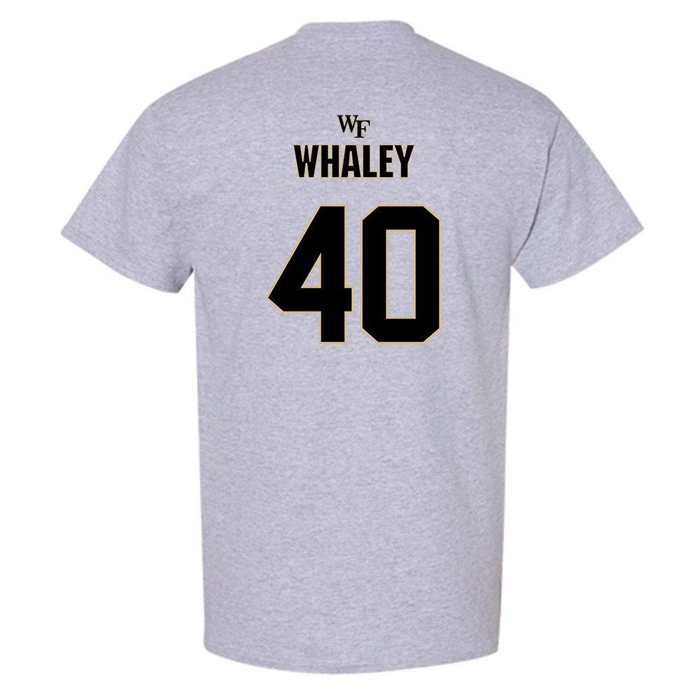 Wake Forest - NCAA Football : Whittman Whaley - Fashion Shersey T-Shirt-1