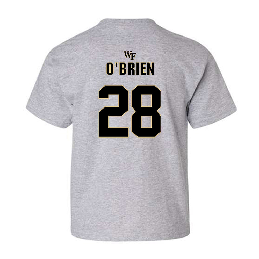 Wake Forest - NCAA Football : Hugh O'Brien - Fashion Shersey Youth T-Shirt-1