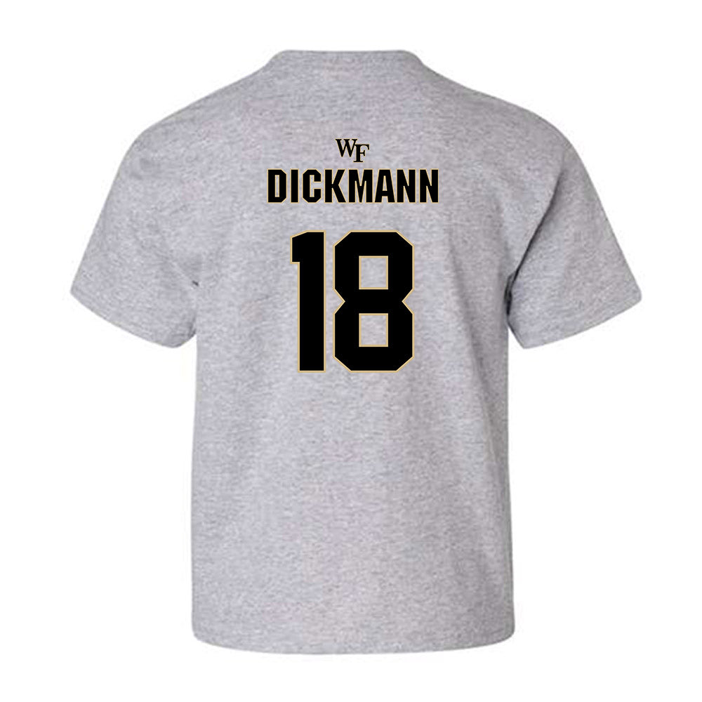 Wake Forest - NCAA Football : Drayden Dickmann - Fashion Shersey Youth T-Shirt-1