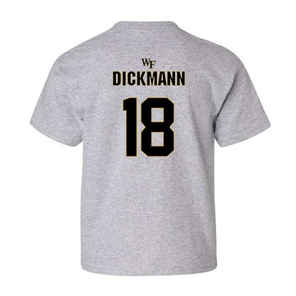 Wake Forest - NCAA Football : Drayden Dickmann - Fashion Shersey Youth T-Shirt-1
