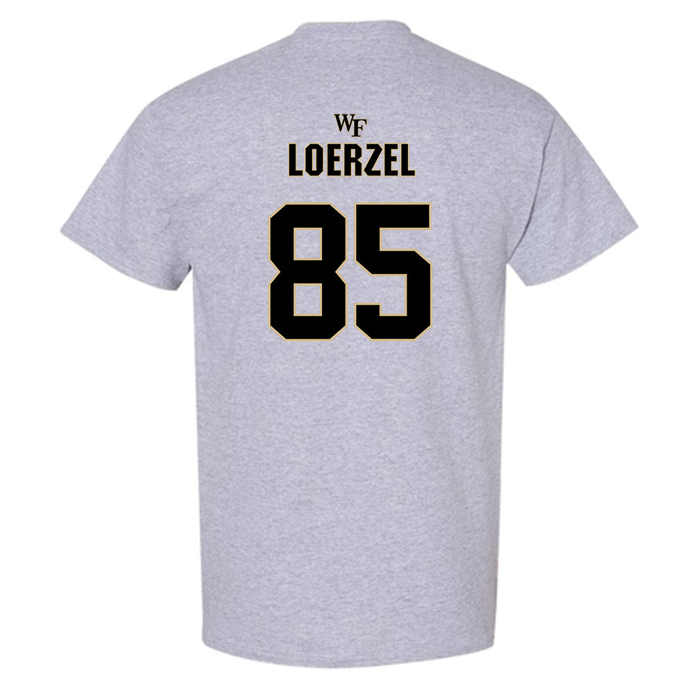 Wake Forest - NCAA Football : Will Loerzel - Fashion Shersey T-Shirt-1