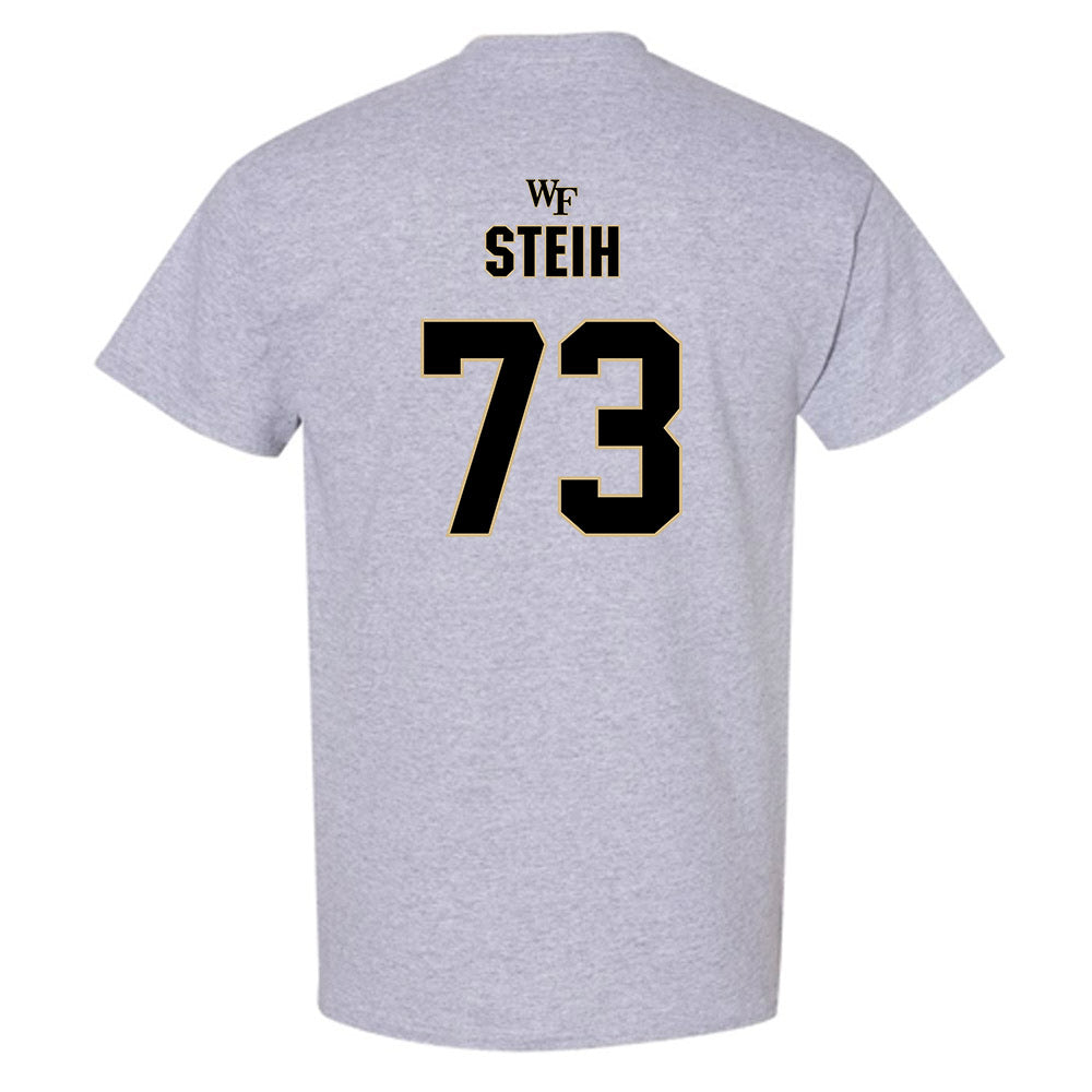 Wake Forest - NCAA Football : George Steih - Fashion Shersey T-Shirt-1