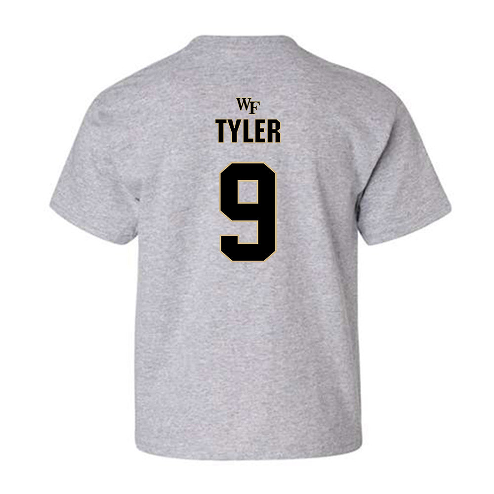Wake Forest - NCAA Football : Chase Tyler - Fashion Shersey Youth T-Shirt-1