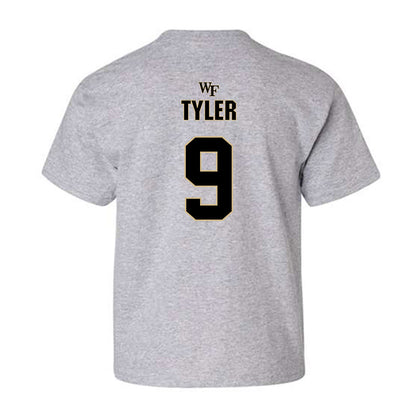 Wake Forest - NCAA Football : Chase Tyler - Fashion Shersey Youth T-Shirt-1