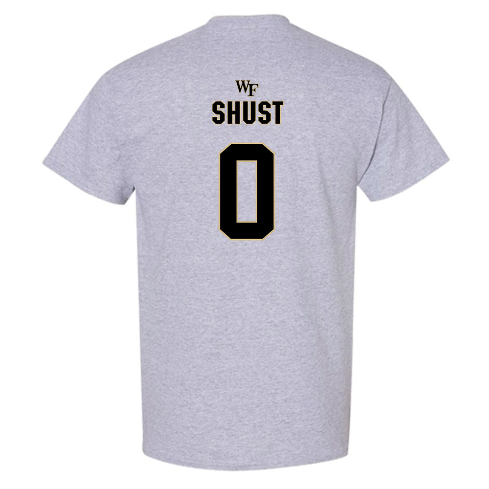 Wake Forest - NCAA Football : Brady Shust - Fashion Shersey T-Shirt-1