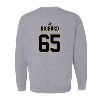 Wake Forest - NCAA Football : Clinton Richard - Fashion Shersey Crewneck Sweatshirt-1