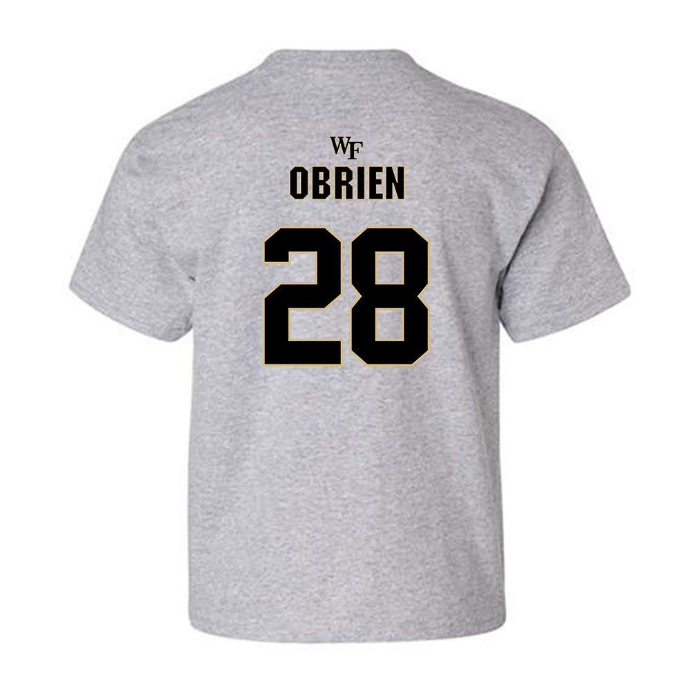 Wake Forest - NCAA Football : Hugh OBrien - Fashion Shersey Youth T-Shirt-1