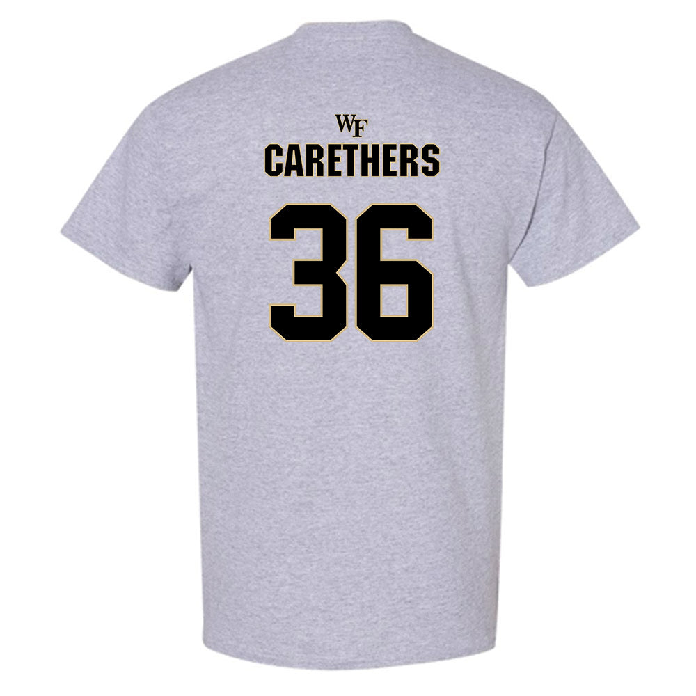 Wake Forest - NCAA Football : Seth Carethers - Fashion Shersey T-Shirt-1