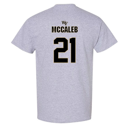 Wake Forest - NCAA Football : Kyndall McCaleb - Fashion Shersey T-Shirt-1