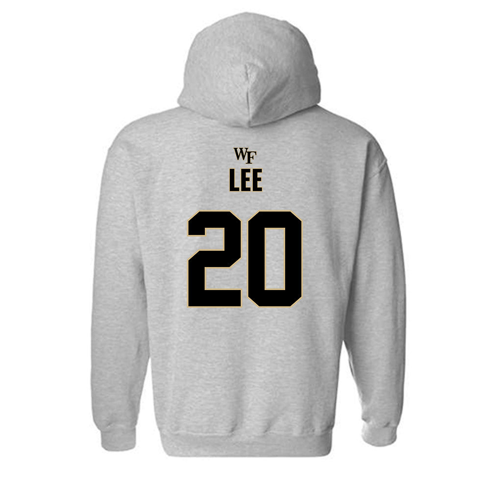 Wake Forest - NCAA Football : Kerrington Lee - Fashion Shersey Hooded Sweatshirt-1