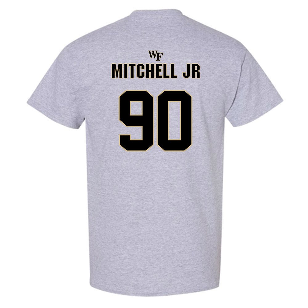 Wake Forest - NCAA Football : Sydir Mitchell jr - Fashion Shersey T-Shirt-1