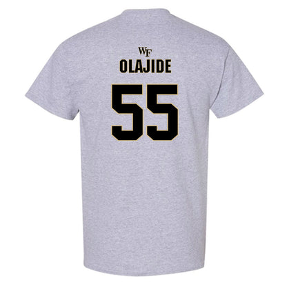 Wake Forest - NCAA Football : Tolu Olajide - Fashion Shersey T-Shirt-1
