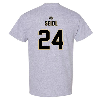 Wake Forest - NCAA Football : Sawyer Seidl - Fashion Shersey T-Shirt-1