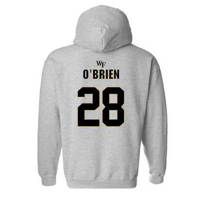 Wake Forest - NCAA Football : Hugh O'Brien - Fashion Shersey Hooded Sweatshirt-1