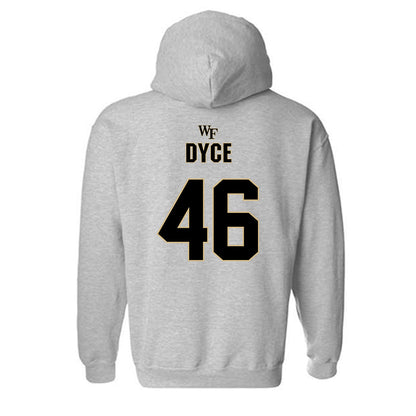 Wake Forest - NCAA Football : Deuce Dyce - Fashion Shersey Hooded Sweatshirt-1