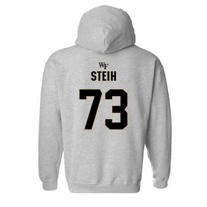 Wake Forest - NCAA Football : George Steih - Fashion Shersey Hooded Sweatshirt-1
