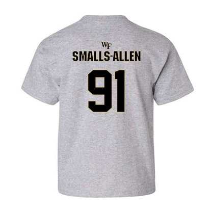 Wake Forest - NCAA Football : Lucas Smalls-Allen - Fashion Shersey Youth T-Shirt-1