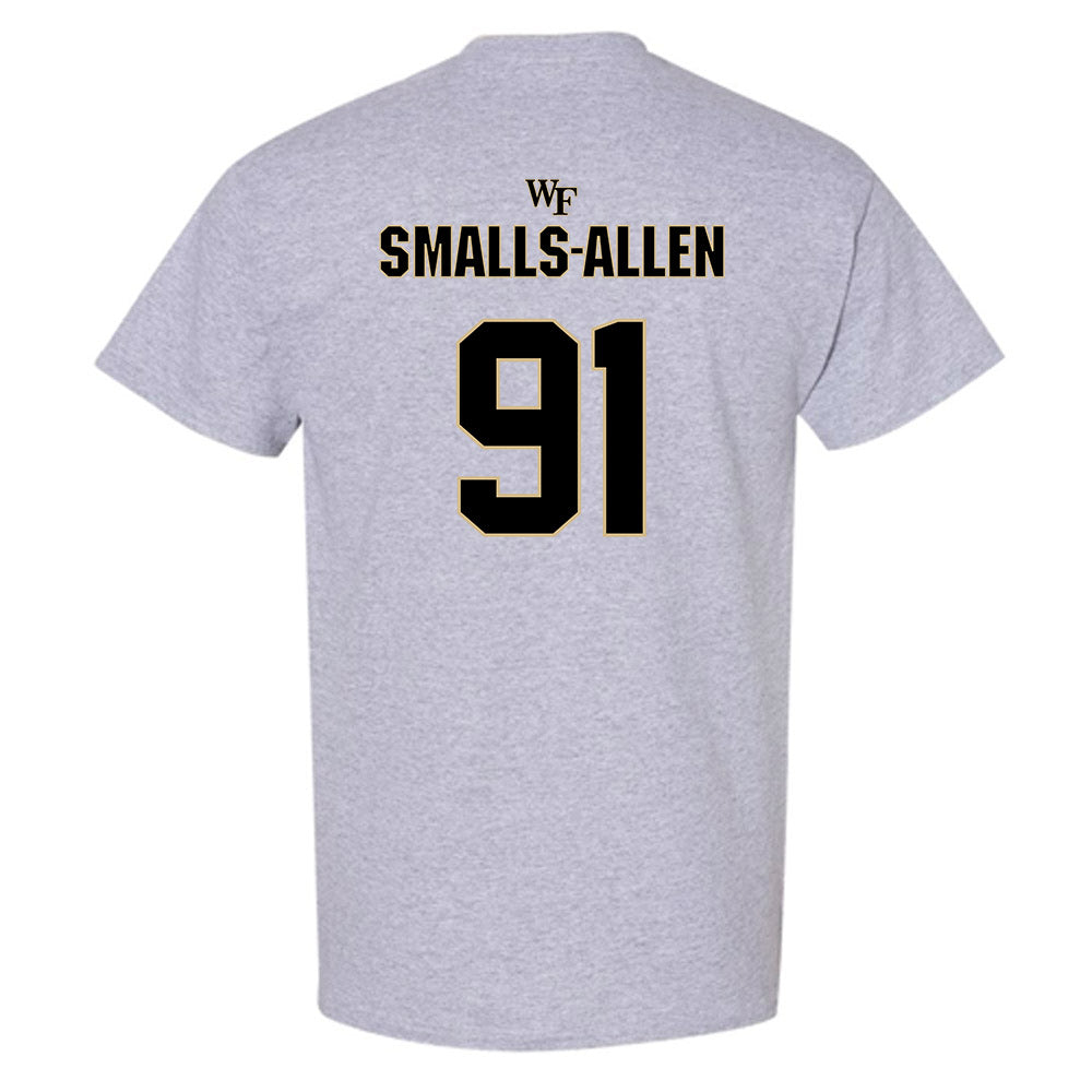 Wake Forest - NCAA Football : Lucas Smalls-Allen - Fashion Shersey T-Shirt-1