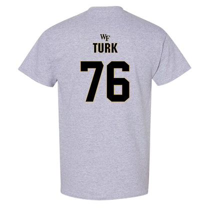 Wake Forest - NCAA Football : Fletcher Turk - Fashion Shersey T-Shirt-1