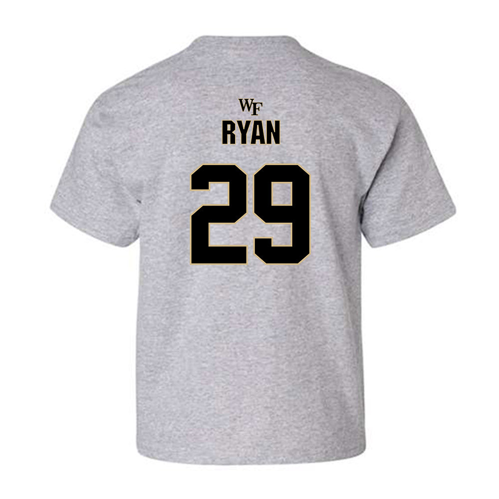 Wake Forest - NCAA Football : Jake Ryan - Fashion Shersey Youth T-Shirt-1