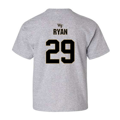 Wake Forest - NCAA Football : Jake Ryan - Fashion Shersey Youth T-Shirt-1