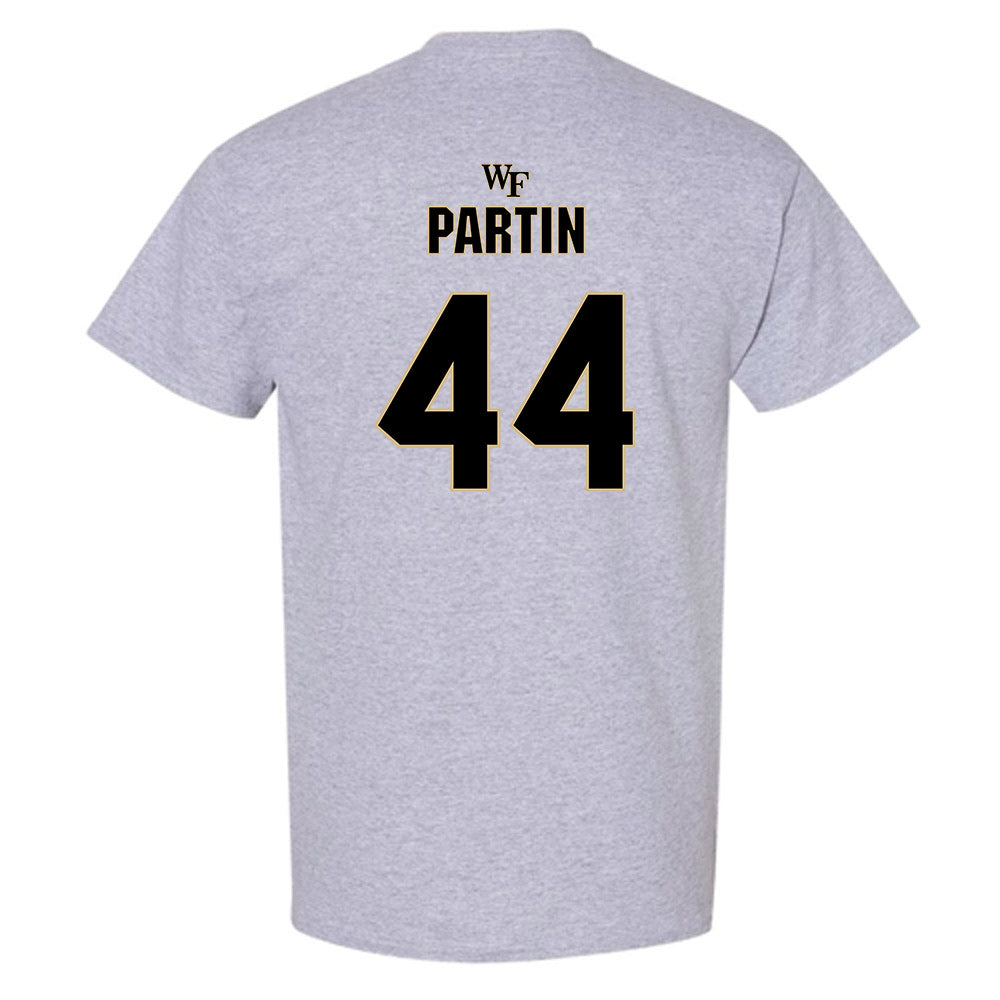 Wake Forest - NCAA Football : Monroe Partin - Fashion Shersey T-Shirt-1