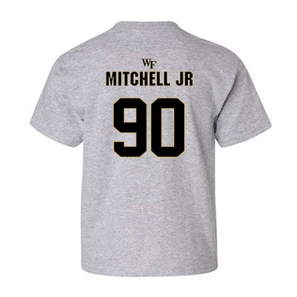 Wake Forest - NCAA Football : Sydir Mitchell jr - Fashion Shersey Youth T-Shirt-1