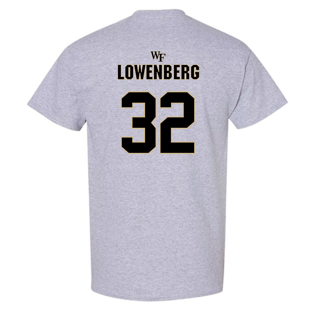 Wake Forest - NCAA Football : Joel Lowenberg - Fashion Shersey T-Shirt-1