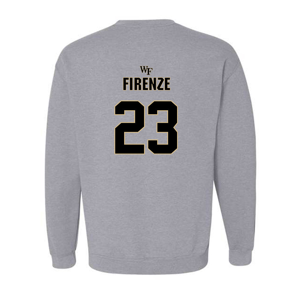 Wake Forest - NCAA Football : Vincent Firenze - Fashion Shersey Crewneck Sweatshirt-1