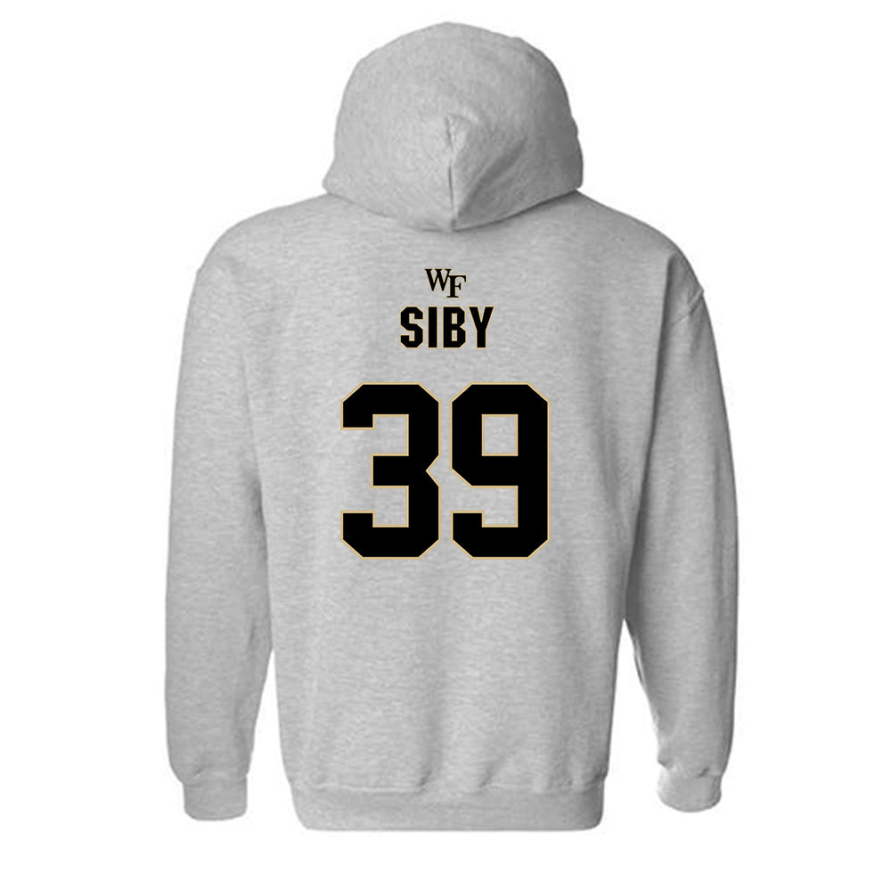 Wake Forest - NCAA Football : Mahamadou Siby - Fashion Shersey Hooded Sweatshirt-1