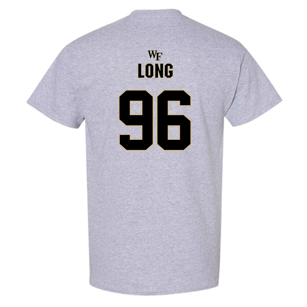 Wake Forest - NCAA Football : Cooper Long - Fashion Shersey T-Shirt-1
