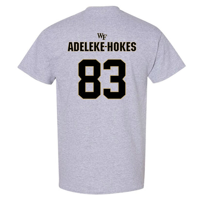 Wake Forest - NCAA Football : Kobe Adeleke-Hokes - Fashion Shersey T-Shirt-1