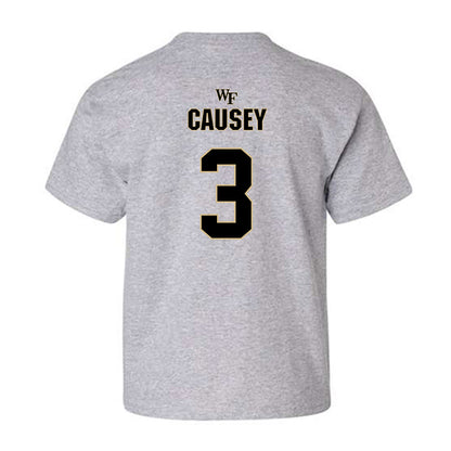 Wake Forest - NCAA Football : Bernard Causey - Fashion Shersey Youth T-Shirt-1