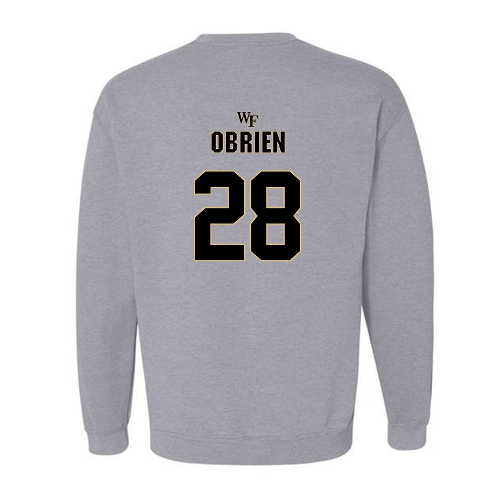 Wake Forest - NCAA Football : Hugh OBrien - Fashion Shersey Crewneck Sweatshirt-1