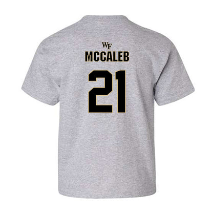 Wake Forest - NCAA Football : Kyndall McCaleb - Fashion Shersey Youth T-Shirt-1