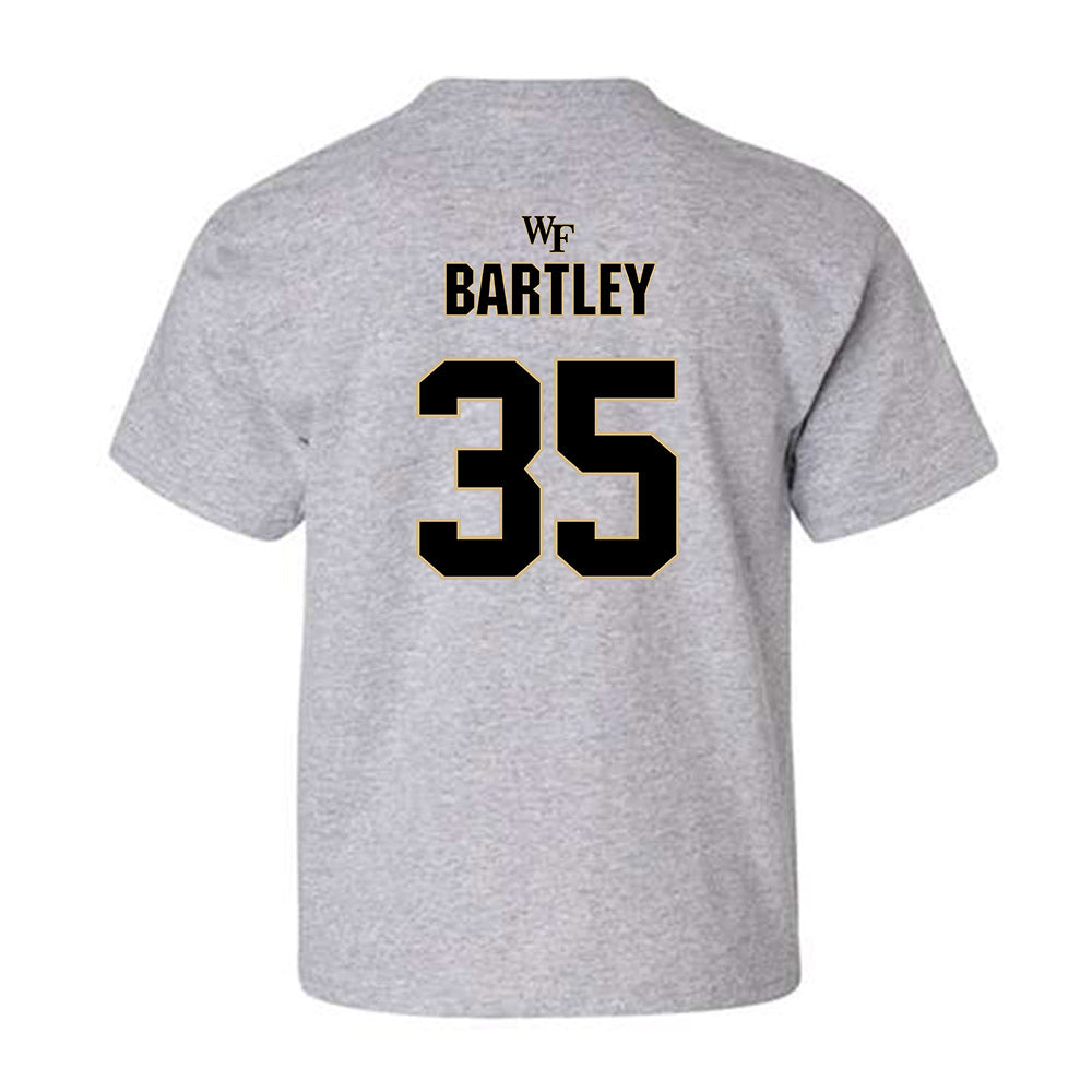 Wake Forest - NCAA Football : Koredell Bartley - Fashion Shersey Youth T-Shirt-1