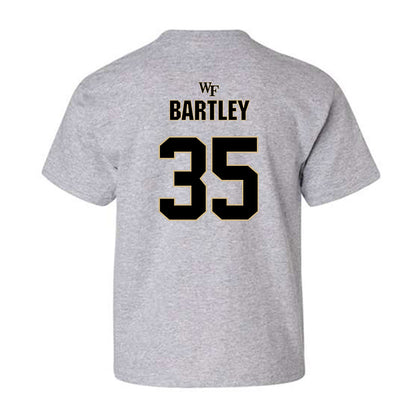 Wake Forest - NCAA Football : Koredell Bartley - Fashion Shersey Youth T-Shirt-1