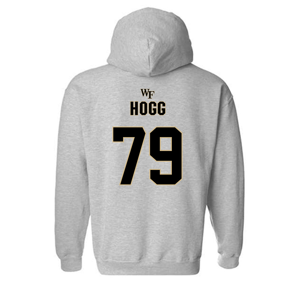 Wake Forest - NCAA Football : Langston Hogg - Fashion Shersey Hooded Sweatshirt-1