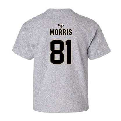 Wake Forest - NCAA Football : Landon Morris - Fashion Shersey Youth T-Shirt-1