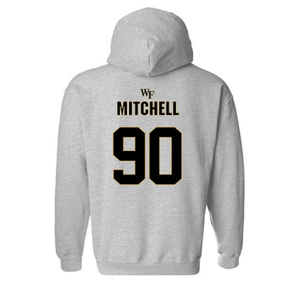 Wake Forest - NCAA Football : Sydir Mitchell - Fashion Shersey Hooded Sweatshirt-1