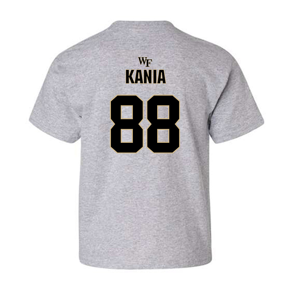 Wake Forest - NCAA Football : Bryce Kania - Fashion Shersey Youth T-Shirt-1