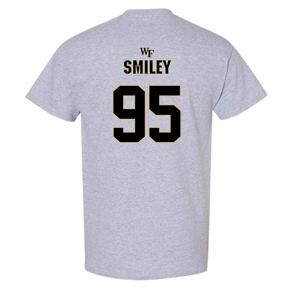 Wake Forest - NCAA Football : Brandon Smiley - Fashion Shersey T-Shirt-0